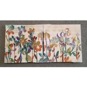 Flower Wall Art Canvas'
